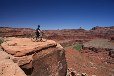 mountain biker